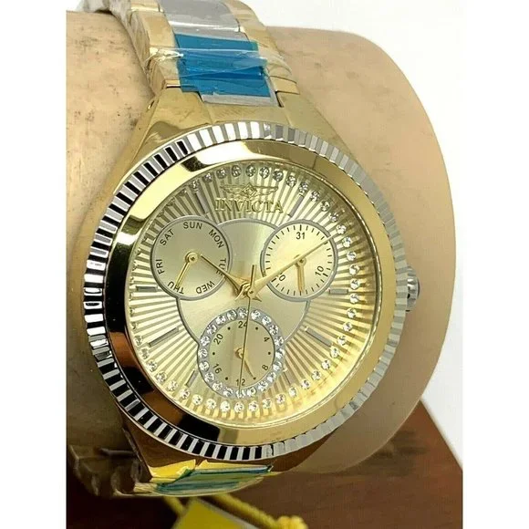 Invicta Women's Watch 28821 Angel Two Tone - Picture 9 of 12